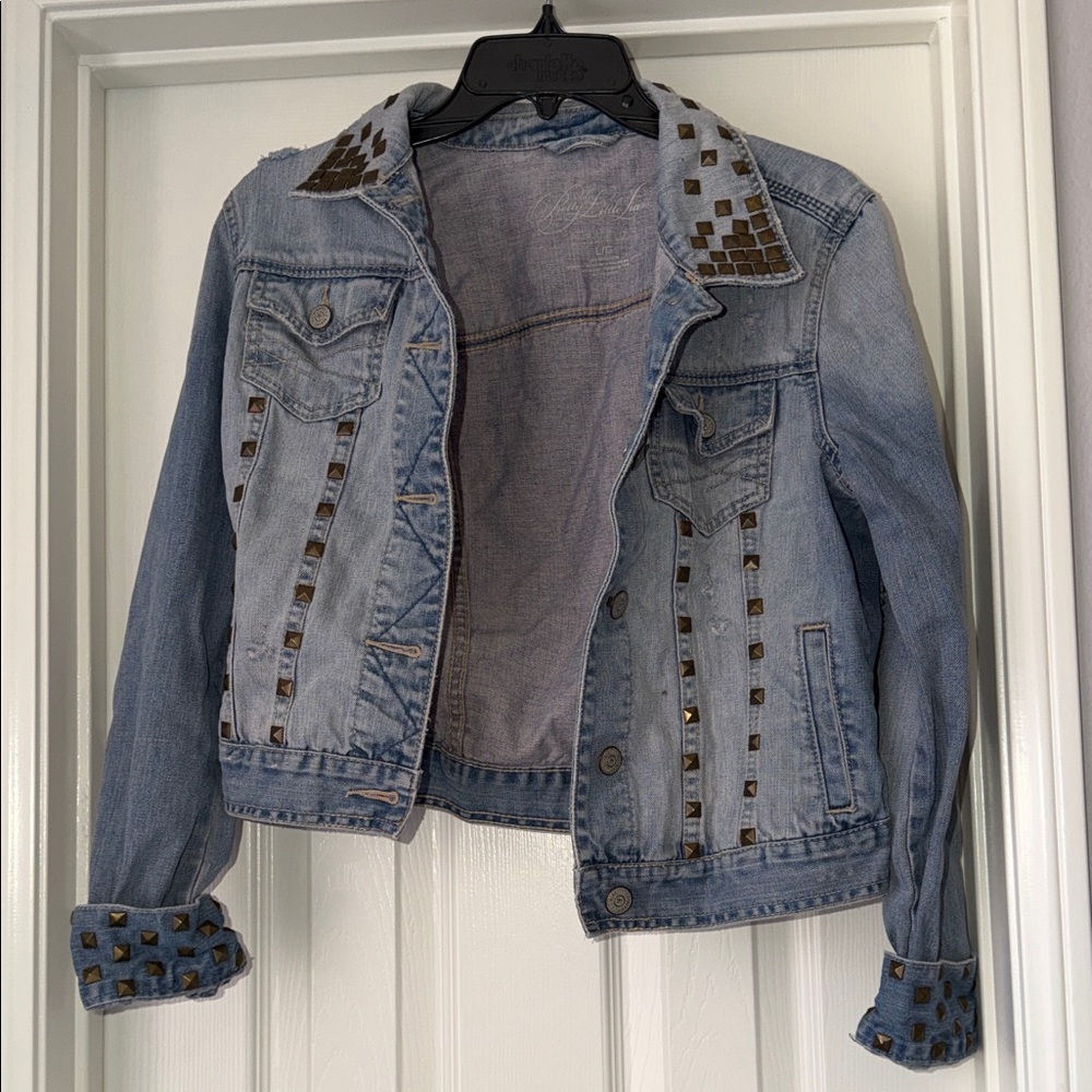 Pretty Little Liars x Aeropostale Collection Studded Denim Jacket